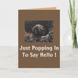 Carte Salutation de Gopher (carte)