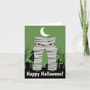 Carte Salutation de maman d'Halloween
