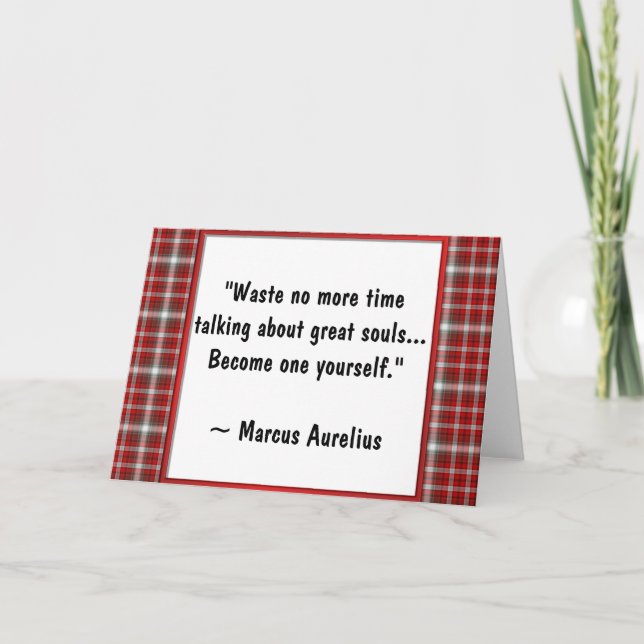 Carte Salutation de motivation de ~ de grandeur (M. (Devant)