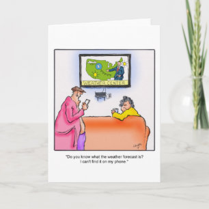 Carte Salutation stupide