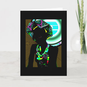 Carte Salutations africaines