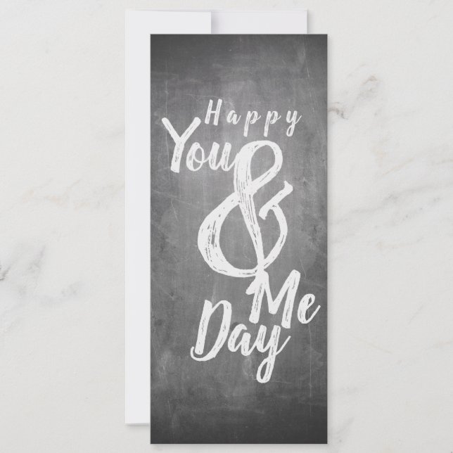 Carte Salutations anniversaire en mode tableau de bord (Devant)