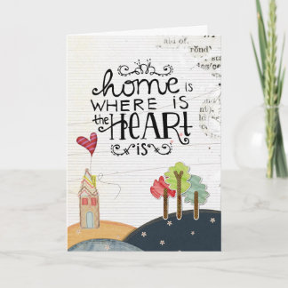 Carte salutations d'adoption