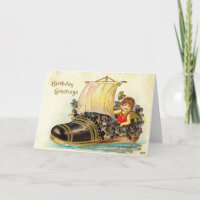 Salutations d'anniversaire Vintages 1915