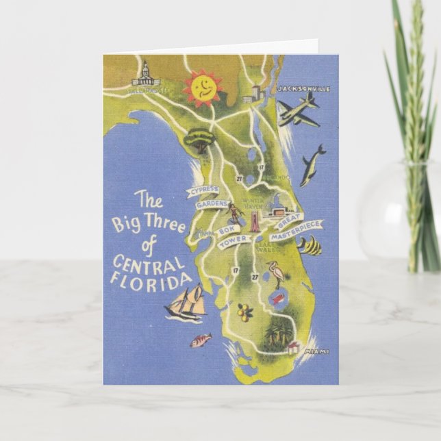 Carte Salutations de Central Florida Card (Devant)