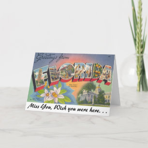 Carte Salutations de FLORIDA