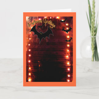 Carte Salutations de Halloween
