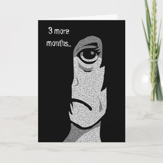 Carte Salutations de Halloween de bonne heure (Devant)