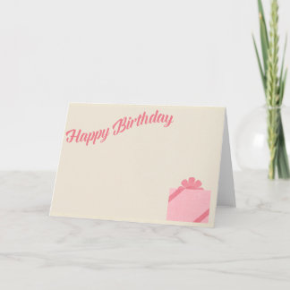 Carte Salutations de joyeux anniversaire de filles