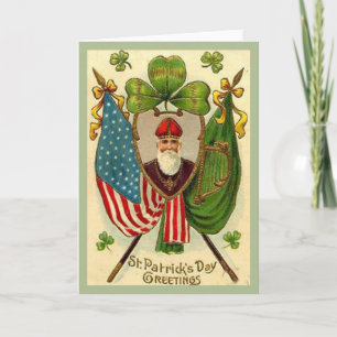 Carte Salutations de la Saint Patrick
