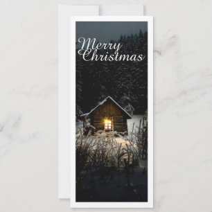 Carte Salutations de Noël avec Witch House