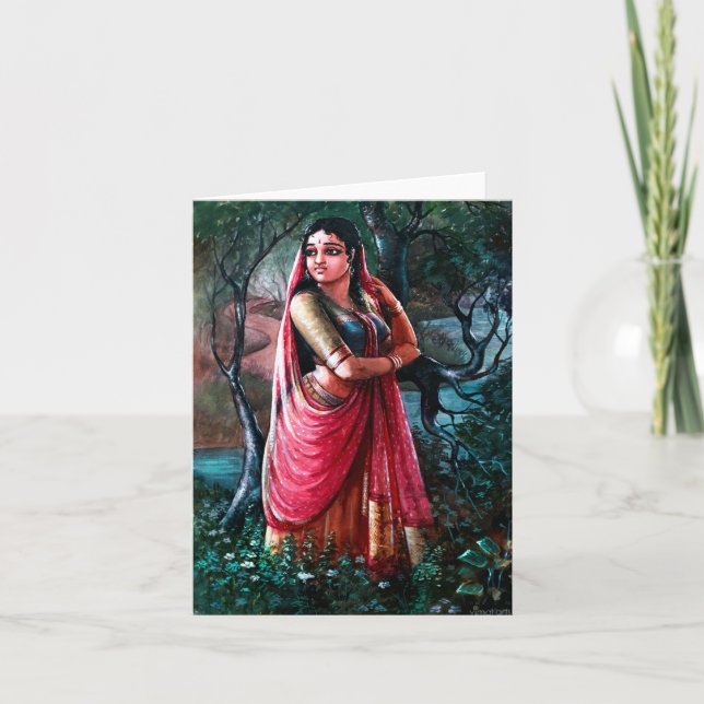 Carte Salutations de Radha Krishna (Devant)