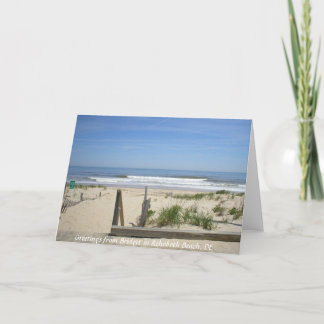 Carte Salutations de Rehoboth Beach, DE