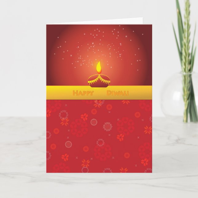 Carte Salutations Diwali (Devant)