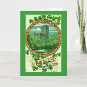 Carte Salutations du jour de St Patrick