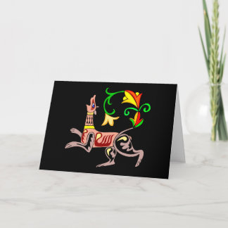 Carte Salutations du jour de St Patrick celtique de