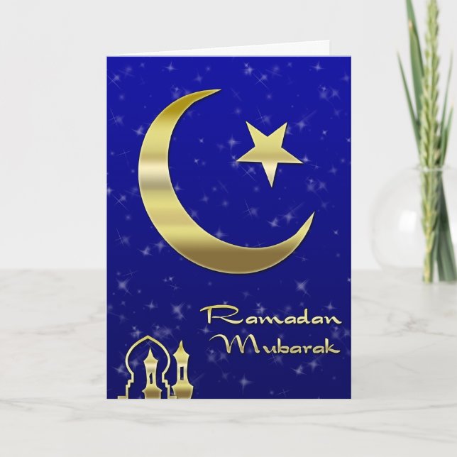 Carte Salutations du Ramadan (Devant)