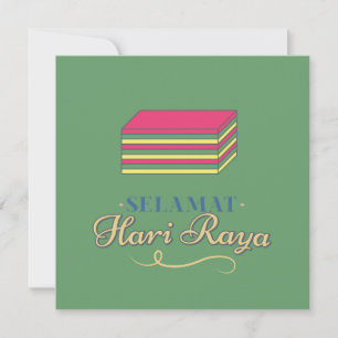 Carte Salutations pour la célébration islamique // Selam