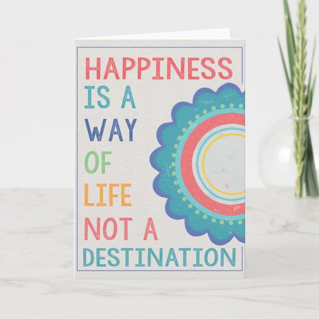 Carte Salutations quotidiennes (Devant)