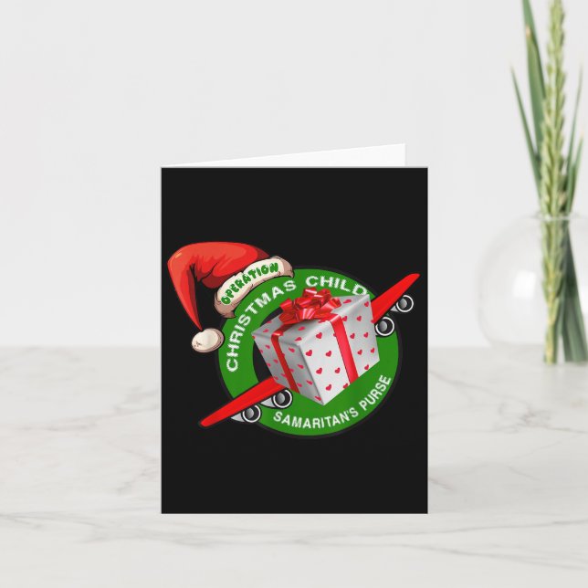 Carte Samaritan's Purse Operation Christmas Child Funny  (Devant)
