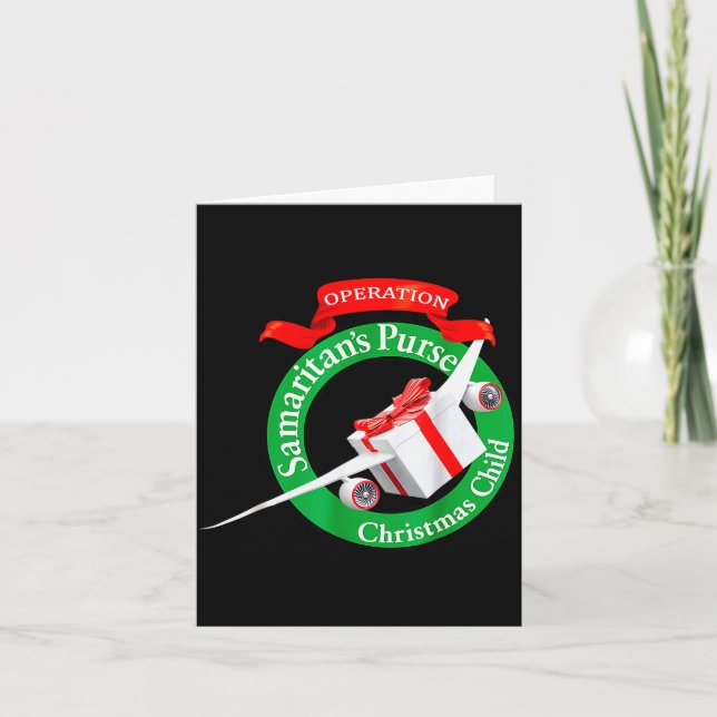Carte Samaritan's Purse Operation Christmas Child Funny  (Devant)
