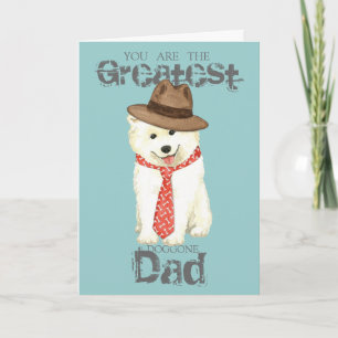 Carte Samoyed Papa