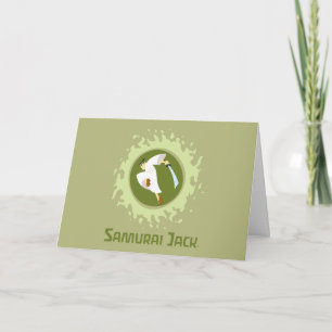 Carte Samurai Jack Leaping Graphic