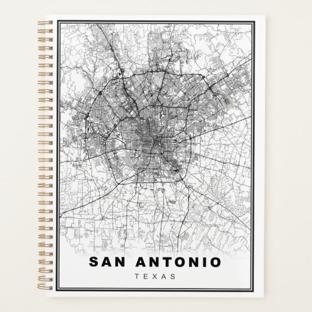 Carte San Antonio (Devant)