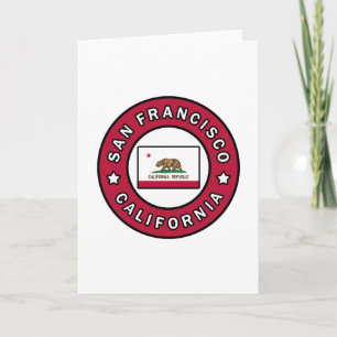 Carte San Francisco la Californie