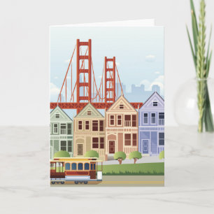 Carte San Francisco   les dames peintes