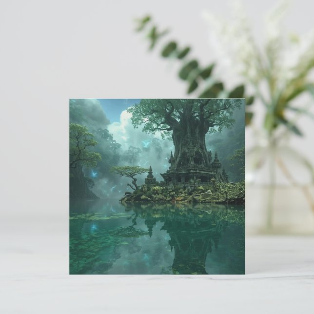 Carte Sanctuary of the Living Tree (Debout devant)