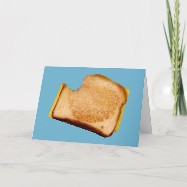 Carte Sandwich au fromage grillé (Devant)