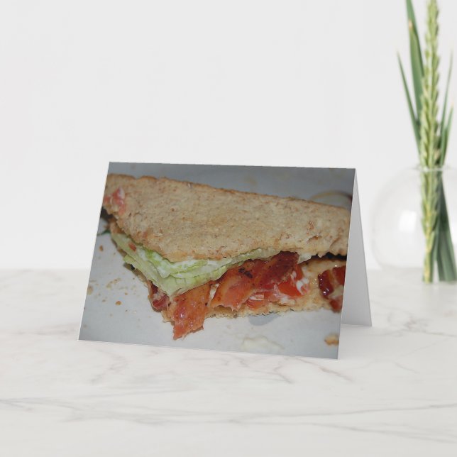 Carte Sandwich BLT (Devant)