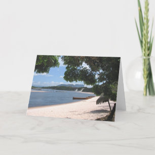 Carte Sandy Beach Venezuela Jungle Paysage