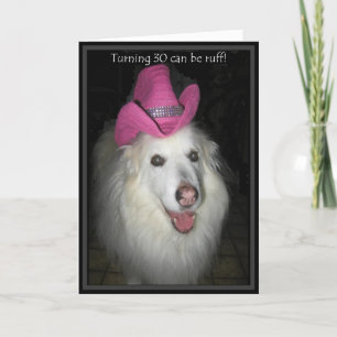 Carte *Sandy Dog- 30e anniversaire