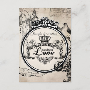 Carte sans conditions de l'amour RSVP