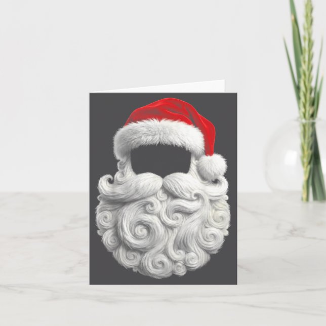 Carte Santa 67 6 7 Six Seven Beard Cool Realistic  (Devant)