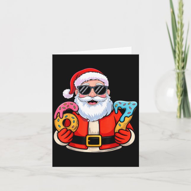 Carte Santa 67 Ice Cream Drip Christmas  (Devant)
