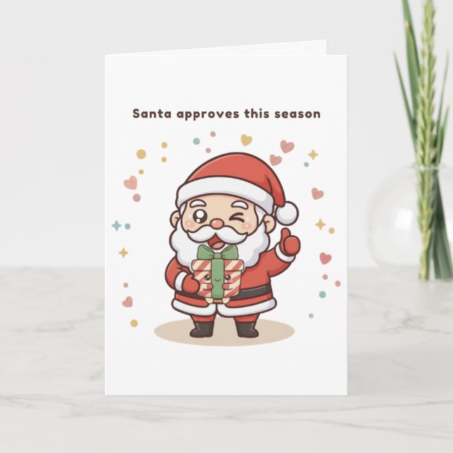 Carte Santa Approves This Season – Cute Puchi Dōshi Sant (Devant)