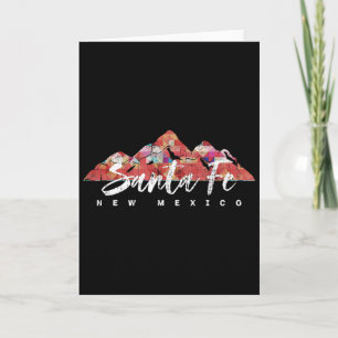Carte Santa Fe Nouveau-Mexique Voyage en Famille Randonn