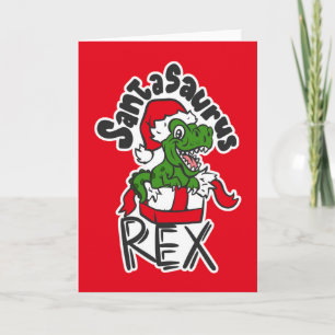 Carte Santasaurus Rex