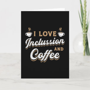 Carte Santé Mentale J'Aime L'Inclussion Et Boire Du Café