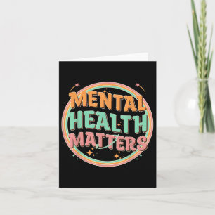 Carte Santé mentale super S Sensibilisation mentale huma