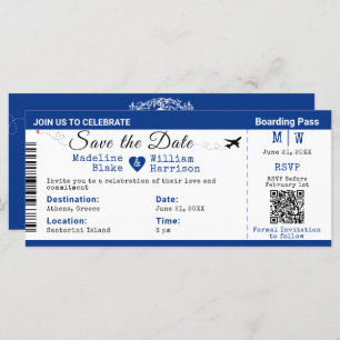 Carte Santorini Skies Embarquement Style Pass Enregistre