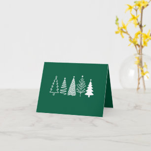 Carte Sapin de Noël