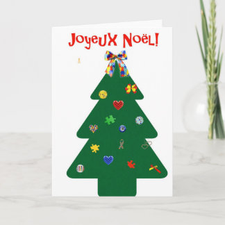 Carte Sapin de Noël