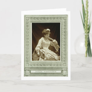 Carte Sarah Bernhardt (1844-1923), de 'Galerie Contemp