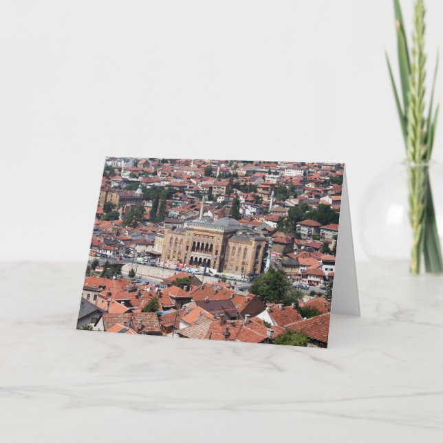 Carte Sarajevo (Devant)