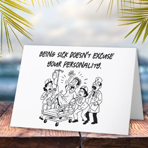 Carte Sarcastique Récupération Avertissement Drôle Se Bi