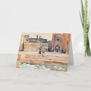 Carte Sargent - Campi dei Frari, Venise,